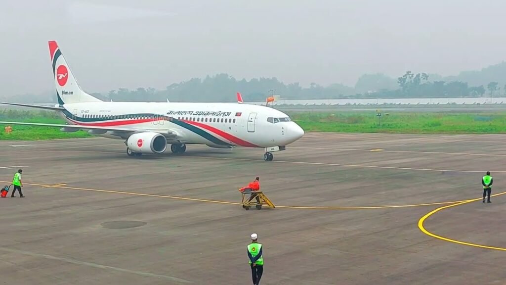737-800 Landing in Sylhet |Biman Bangladesh Airlines 🇧🇩 | Sylhet International Airport