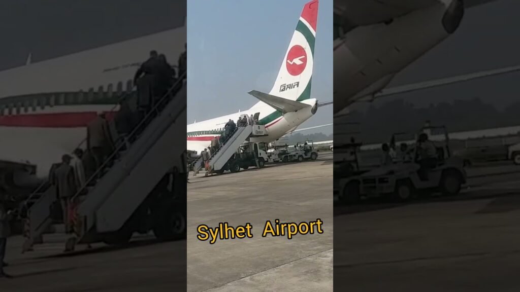 Sylhet Airport Runway Biman Bangladesh| shorts