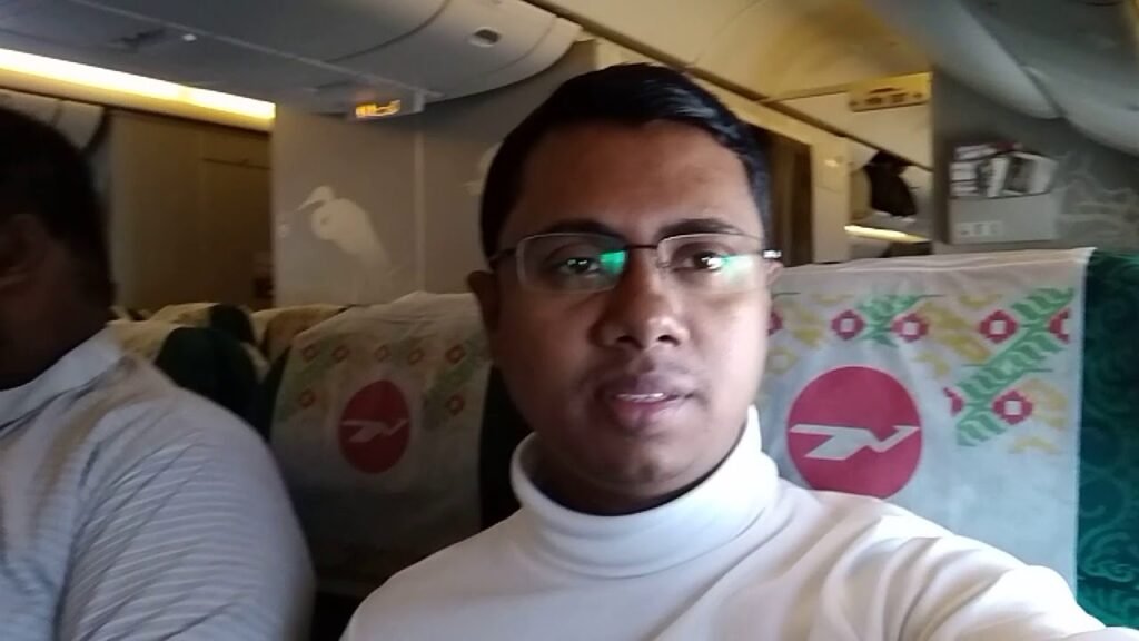 Inside Biman Bangladesh Airlines London