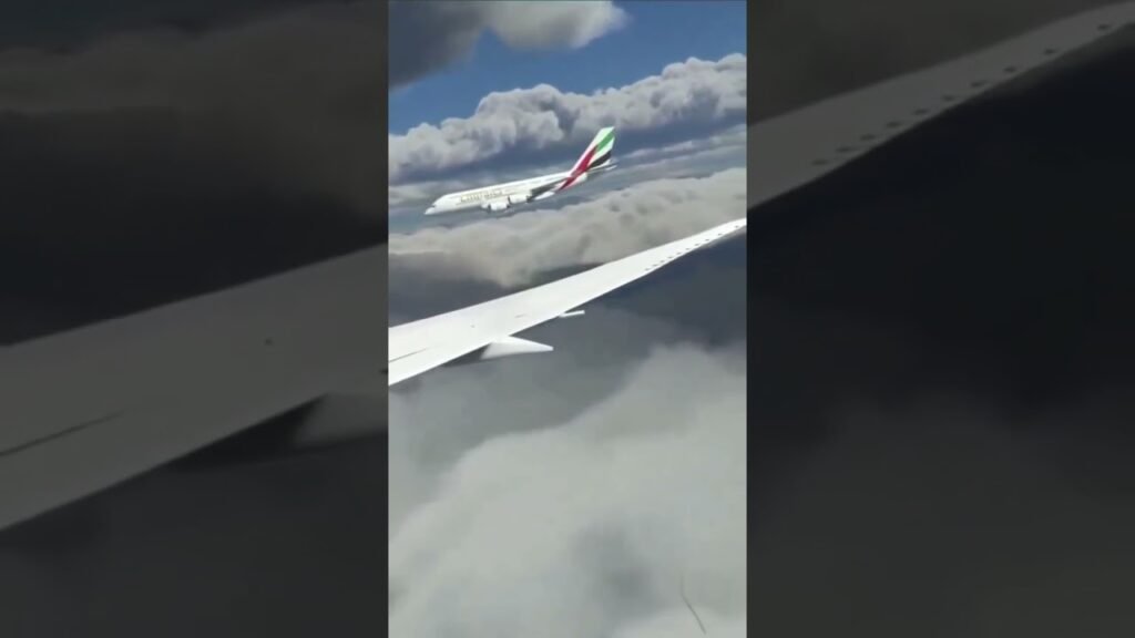 wow!! so close |  it is real or fake? | Emirates Airbus A380 || aviation boy