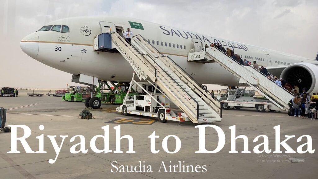 Riyadh to Dhaka By Saudia Airlines | B777 |