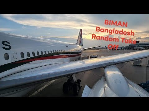 Biman Bangladesh | Toronto Flight | Take Off