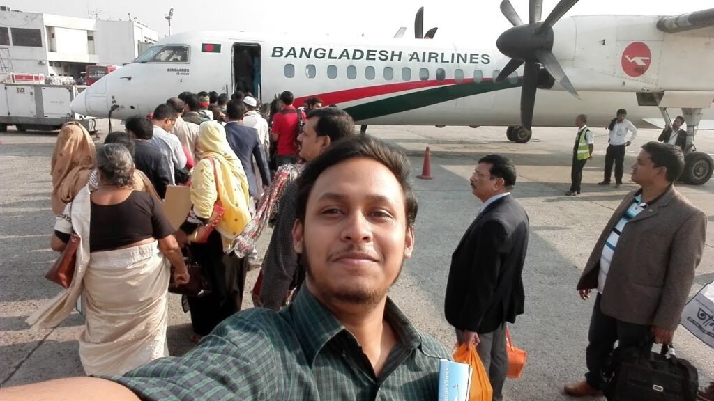 Dhaka to Rajshahi by Biman Bangladesh, VLOG#1