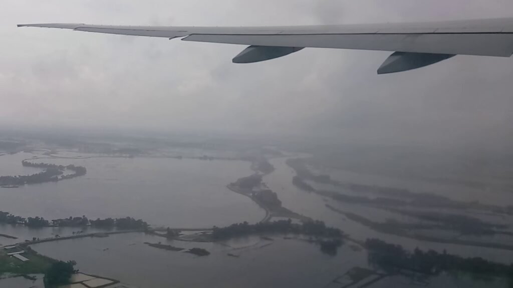 Biman Bangladesh Airlines B777-300ER Registration S2-AFO Take-Off Scene from Sylhet (ZYL)
